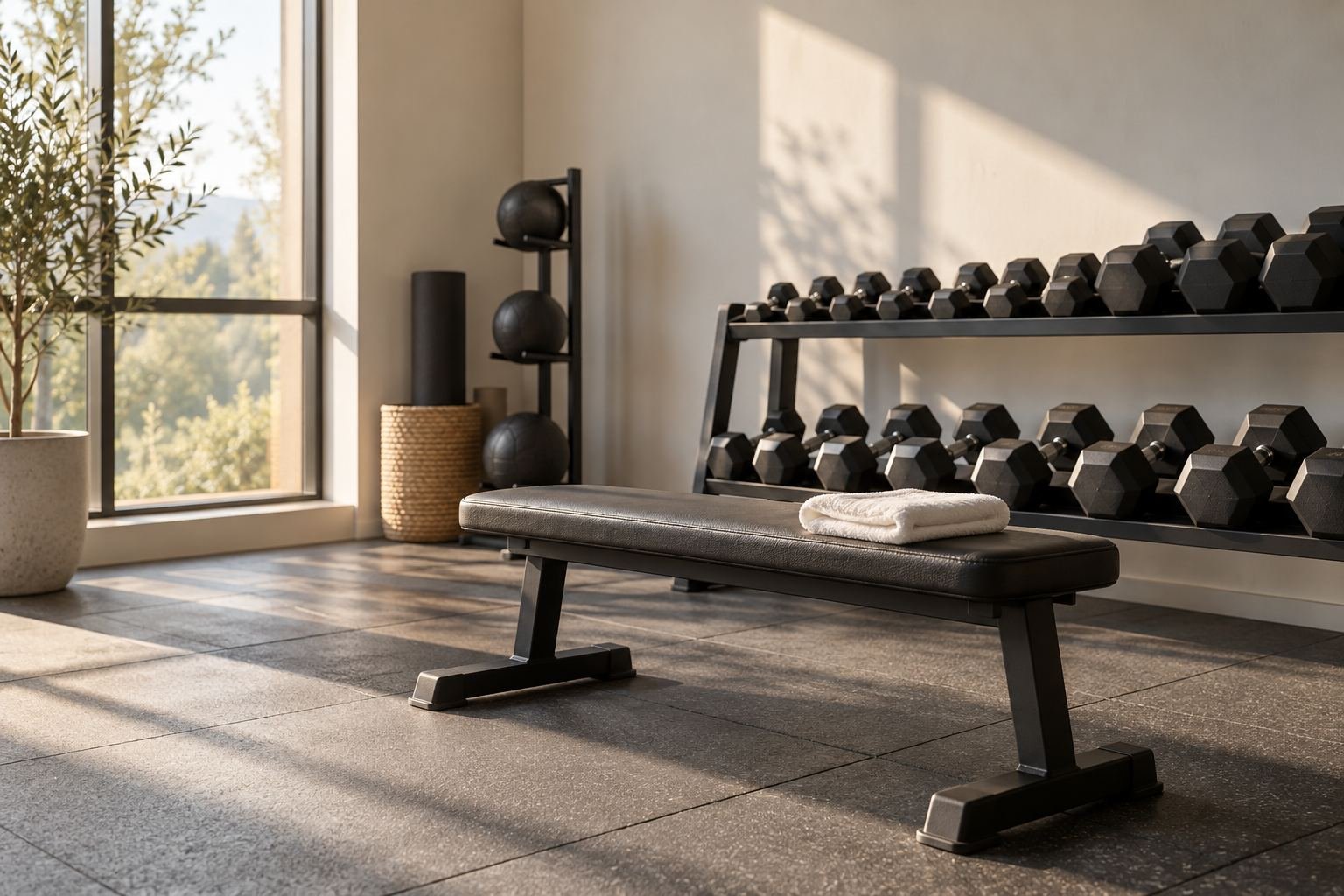 Gym workout for beginners: one session you repeat twice a week