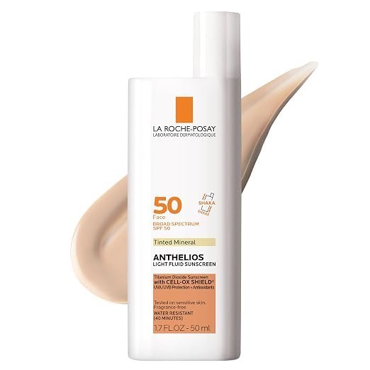 La Roche-Posay Anthelios Tinted Mineral Sunscreen SPF 50 — Light