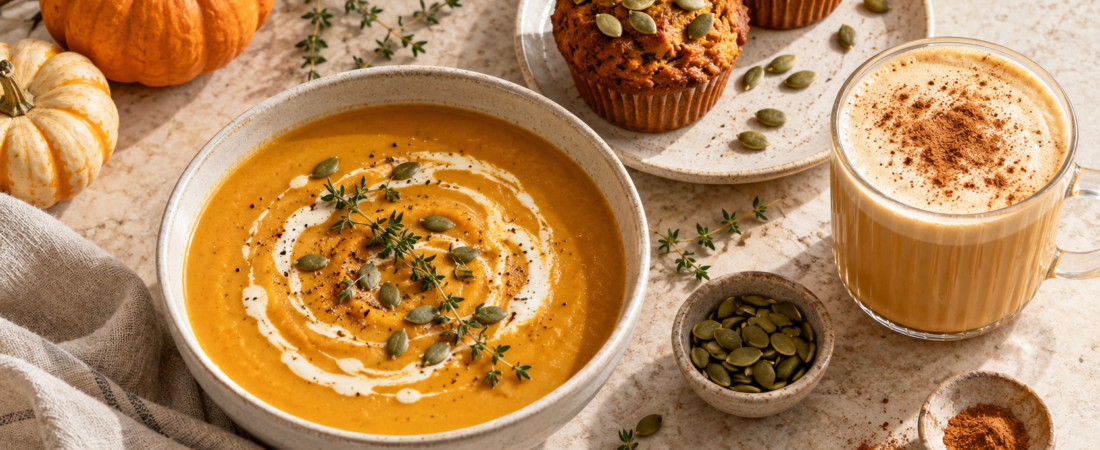 Fall comfort food, lighter: low carb pumpkin recipes step by step